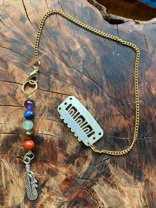 Hair dangle w/ bracket for changeable charms